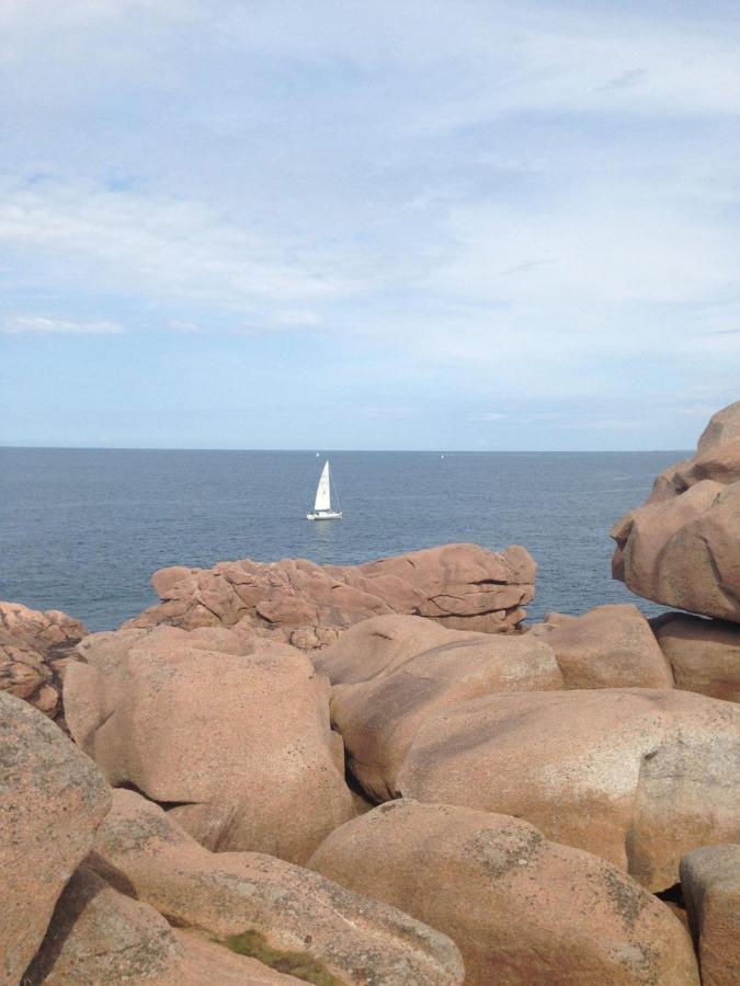 La Marine Louannec Appartement Buitenkant foto